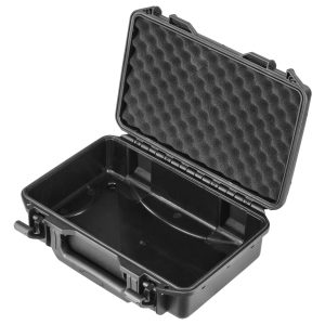 Empty 10.75" x 6.5" x 2.25" Bottom Interior Injection-Molded Utility Case