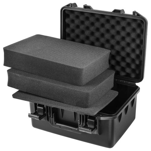 15.25" x 10.5" x 6.25" Bottom Interior with Pluck Foams Injection-Molded Utility Case