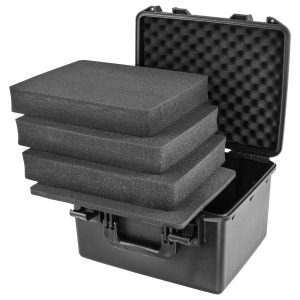 17" x 13.25" x 8.75" Bottom Interior with Pluck Foams Injection-Molded Utility Case