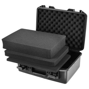 17.5" x 11.5" x 5.25" Bottom Interior with Pluck Foams Injection-Molded Utility Case