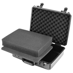 17.5" x 12.75" x 3.25" Bottom Interior with Pluck Foams Injection-Molded Utility Case