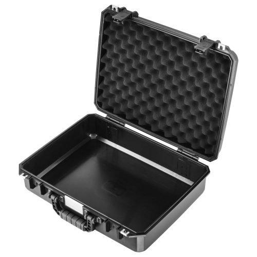 Empty 17.5" x 12.75" x 3.25" Bottom Interior Injection-Molded Utility Case