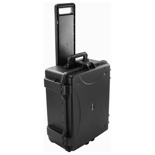 Empty 19.25" x 14.25" x 6.75" Bottom Interior Injection-Molded Trolley Utility Case