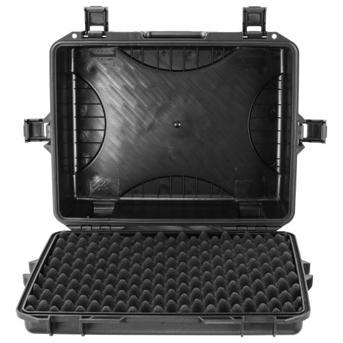 Empty 19.25" x 14.25" x 6.75" Bottom Interior Injection-Molded Trolley Utility Case - Image 6