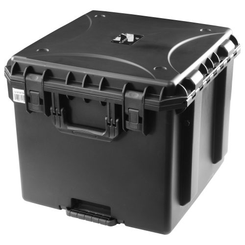Empty 19.5" x 19" x 15" Bottom Interior Injection-Molded Trolley Utility Case - Image 6