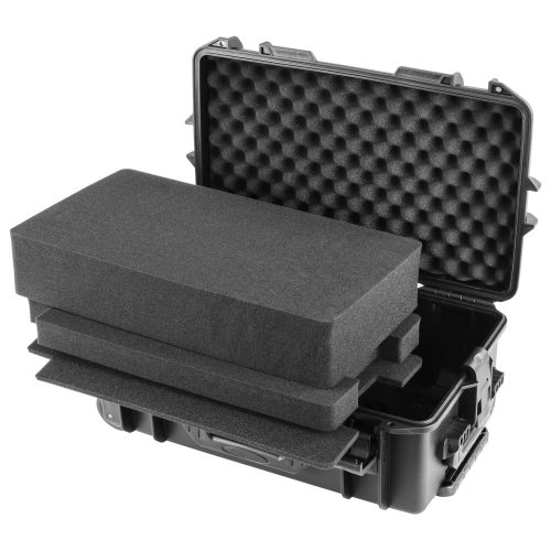 20.5" x 11.25" x 5.75" Bottom Interior with Pluck Foams Injection-Molded Trolley Utility Case - Image 3