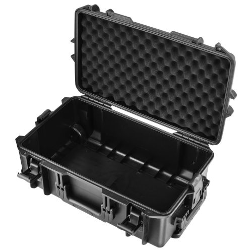 Empty 20.5" x 11.25" x 5.75" Bottom Interior Injection-Molded Trolley Utility Case - Image 3