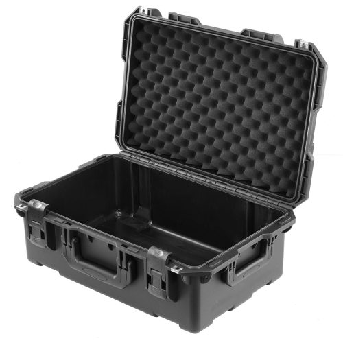 Empty 20.25" x 12.5" x 6" Bottom Interior Injection-Molded Utility Case