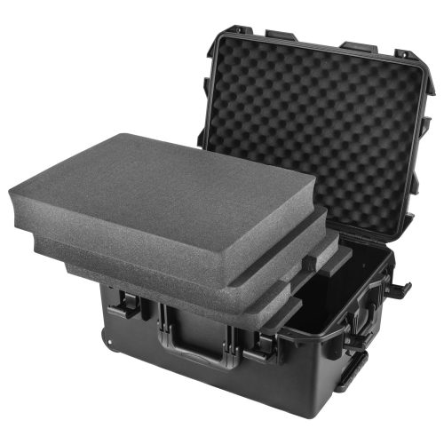 21.25" x 16" x 8" Bottom Interior with Pluck Foams Injection-Molded Trolley Utility Case - Image 6