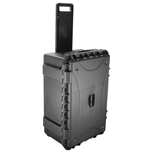 Empty 21" x 15.5" x 8" Bottom Interior Injection-Molded Trolley Utility Case