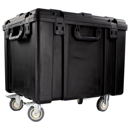 Empty 25.5" x 20.5" x 18" Bottom Interior Injection-Molded Utility Case with Wheels - Image 2