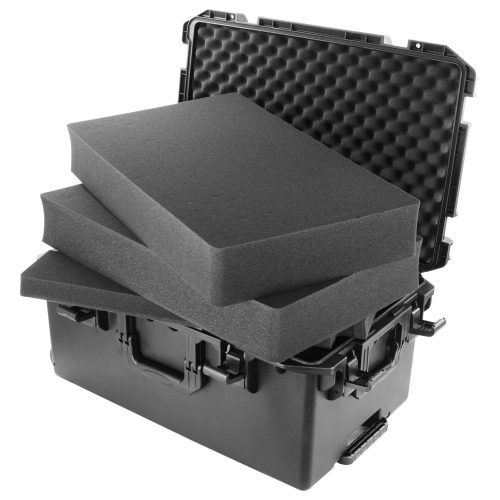 29" x 18.5" x 9" Bottom Interior with Pluck Foams Injection-Molded Trolley Utility Case - Image 9
