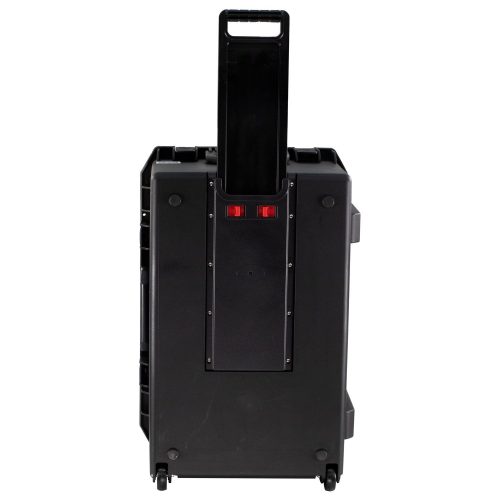 Empty 29.25" x 18.5" x 12.5" Bottom Interior Injection-Molded Trolley Utility Case - Image 3