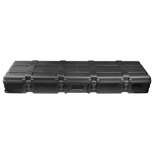Empty 60.25" x 17.75" x 5.25" Bottom Interior Injection-Molded Utility Case with Wheels - Image 5