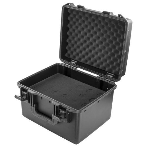 Handheld Microphone Case (Holds 16) With Storage Compartment - Image 5